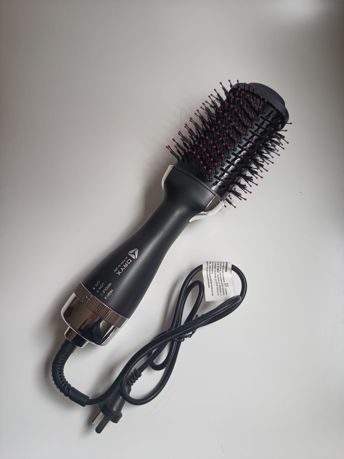 Cepillo modelador 1000W 3 en 1 - 3 velocidades